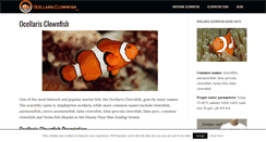 Desktop Screenshot of ocellarisclownfish.com